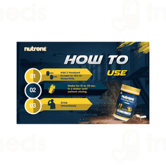 Nutrone Banana Vanilla Flavour 100% Whey Protein Powder 480gm With Shaker Free Nutrone Banana Vanilla Flavour 100% Whey Protein Powder 480gm With Shaker Free