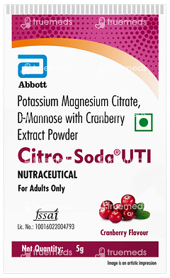 Citro Soda Uti Cranberry Flavour  Powder 5gm