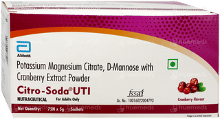 Citro Soda Uti Cranberry Flavour Powder 5Gm