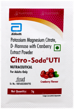 Citro Soda Uti Cranberry Flavour Powder 5Gm Citro Soda Uti Cranberry Flavour Powder 5Gm