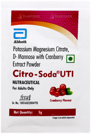 Citro Soda Uti Cranberry Flavour Powder 5Gm