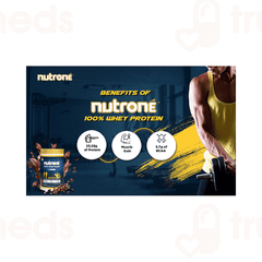 Nutrone Choffe Flavour 100% Whey Protein Powder 480gm With Shaker Free