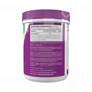Healthy Hey Nutrition Myo Inositol Powder 400gm