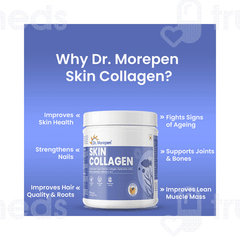 Dr Morepen Skin Collagen Pineapple Flavour Powder 250gm