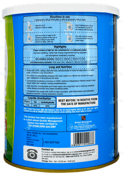 Pulmocare Strawberry Flavour Powder Jar 400gm