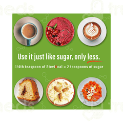 Steviocal Stevia Zero Calories Sweetener 200Gm