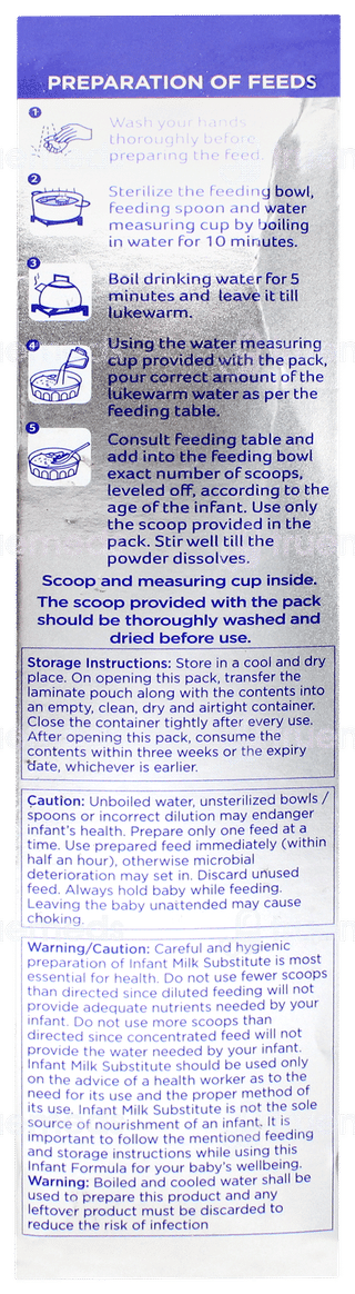 Aptamil Premium Stage 1 From Birth To 6 Month Infant Formula Refill Powder 400gm