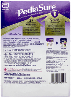 Pediasure Vanilla Flavour Refill Powder 950gm