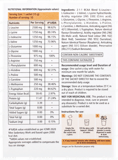 Fullyte 3r Strawberry Flavour Sachet 15gm