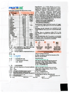 Fullyte 3r Strawberry Flavour Sachet 15gm