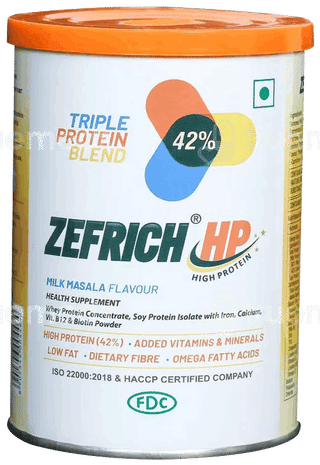 Zefrich Hp Milk Masala Flavour Powder 200Gm