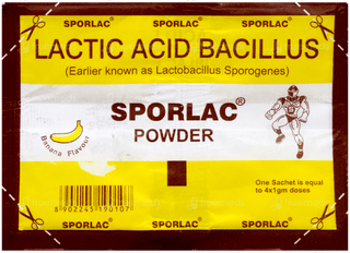 Sporlac Banana Flavour Powder 1Gm
