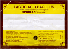 Sporlac Banana Flavour Powder 1Gm