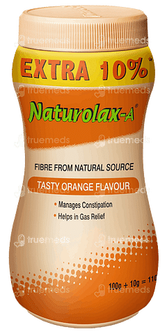 Naturolax A Tasty Orange Flavour Powder 100gm + 10gm Extra