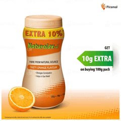 Naturolax-a Tasty Orange Flavour Powder 100gm + 10gm Extra