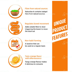 Naturolax-a Tasty Orange Flavour Powder 100gm + 10gm Extra