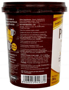 Protilab Advance Chocolate Flavour Powder Jar 200Gm