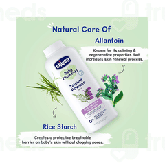 Chicco Baby Moments Rice Starch & Allantoin Talcum Powder 150gm