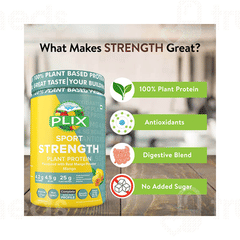 Plix Sport Strength Mango Plant Protein Powder 1000gm