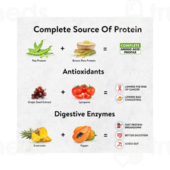 Plix Sport Strength Mango Plant Protein Powder 1000gm