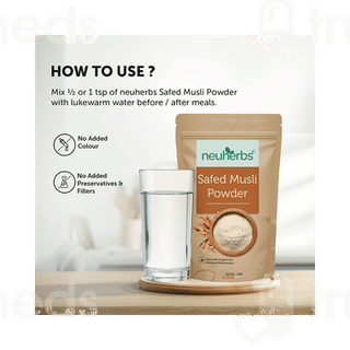 Neuherbs Organic Safed Musli Powder 100Gm