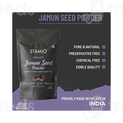 Stamio Jamun Seed Powder 750Gm