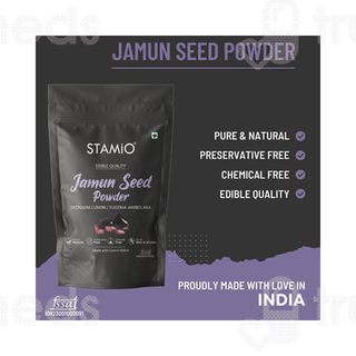 Stamio Jamun Seed Powder 750Gm