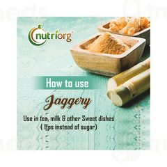 Nutriorg Organic Jaggery Powder 700gm