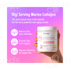 Gnc Collagen Pineapple Flavour Powder 200gm