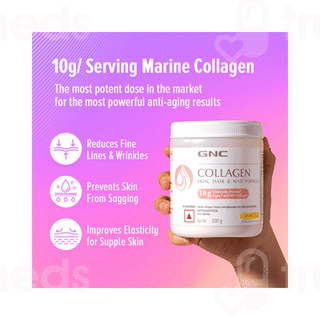 Gnc Collagen Pineapple Flavour Powder 200gm