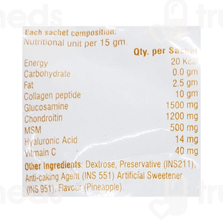 Extra Flex Pineapple Flavour Sugar Free Sachet 12.5gm
