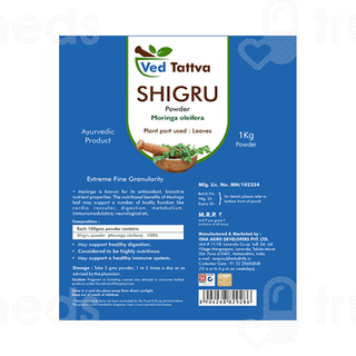 Ved Tattva Shigru Moringa Oliefera Powder 1000gm
