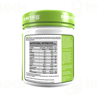 Genetic Nutrition Hydrolysed Marine Collagen Blueberry Flavour Powder 210Gm