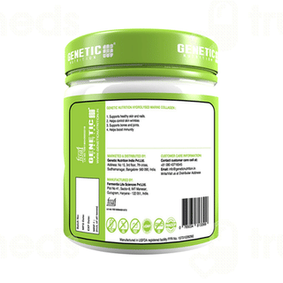 Genetic Nutrition Hydrolysed Marine Collagen Blueberry Flavour Powder 210Gm