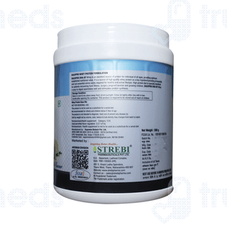 Salvipro Dha Sf Whey Vanilla Flavour Powder 500Gm