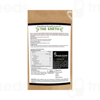 Simply Earth Black Maca Root Powder 100gm