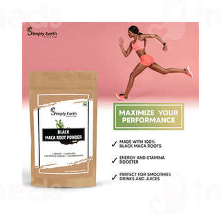 Simply Earth Black Maca Root Powder 100gm