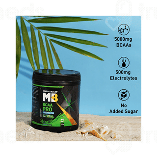 Muscleblaze Bcaa Pro + Electrolytes Tropical Fest Flavour Powder 240gm