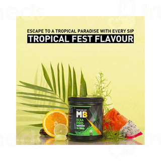 Muscleblaze Bcaa Pro + Electrolytes Tropical Fest Flavour Powder 240gm