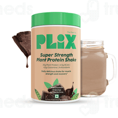 Plix Super Strength Plant Protein Shake Raw Chocolate 500gm