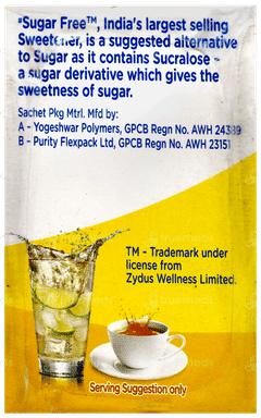 Sugar Free Gold+ With Chromium 0.75gm Pack Of 50 Sachets
