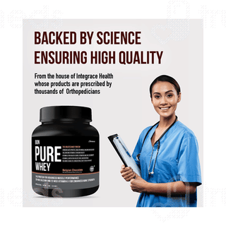 Bon Pure Whey Belgian Chocolate Protein Powder 1000gm