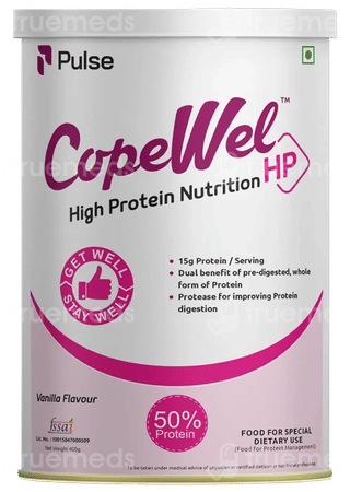 Copewel Hp Vanilla Flavour Powder 400Gm