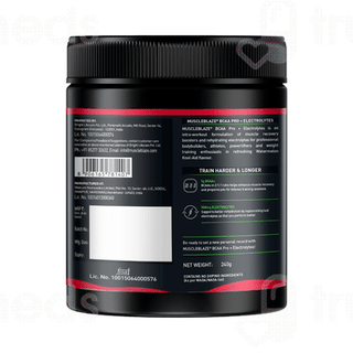 Muscleblaze Bcca Pro + Electrolytes Watermelon Kool Aid Flavour Powder 240Gm