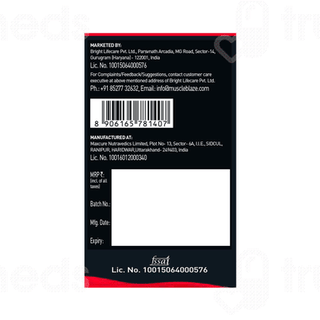 Muscleblaze Bcca Pro + Electrolytes Watermelon Kool Aid Flavour Powder 240Gm