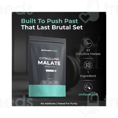 Nutrabay Citrulline Malate Amino Acid Unflavoured Powder 250gm