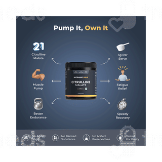 Nutrabay Gold Citrulline Malate Cola Powder 120gm