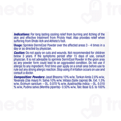 Dermi Cool Prickly Heat Menthol Regular Powder 400gm