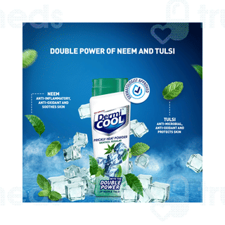 Dermi Cool Prickly Heat Menthol Regular Powder 400gm