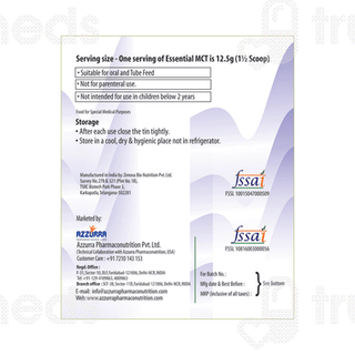 Azzurra Essential Mct Neutral Flavour Powder 200gm